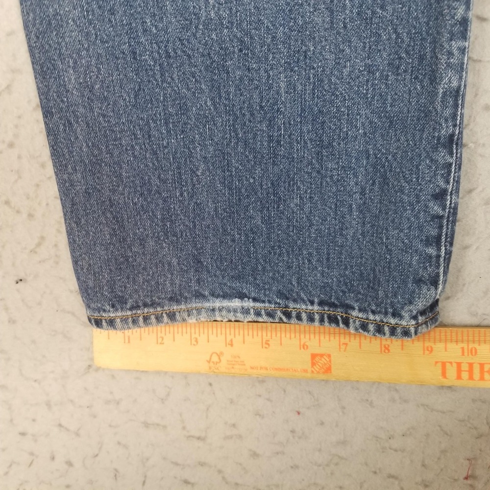 Banana Republic Relaxed Jeans Mens 33x30 Blue Medium Wash Straight Denim Pants - Picture 10 of 15